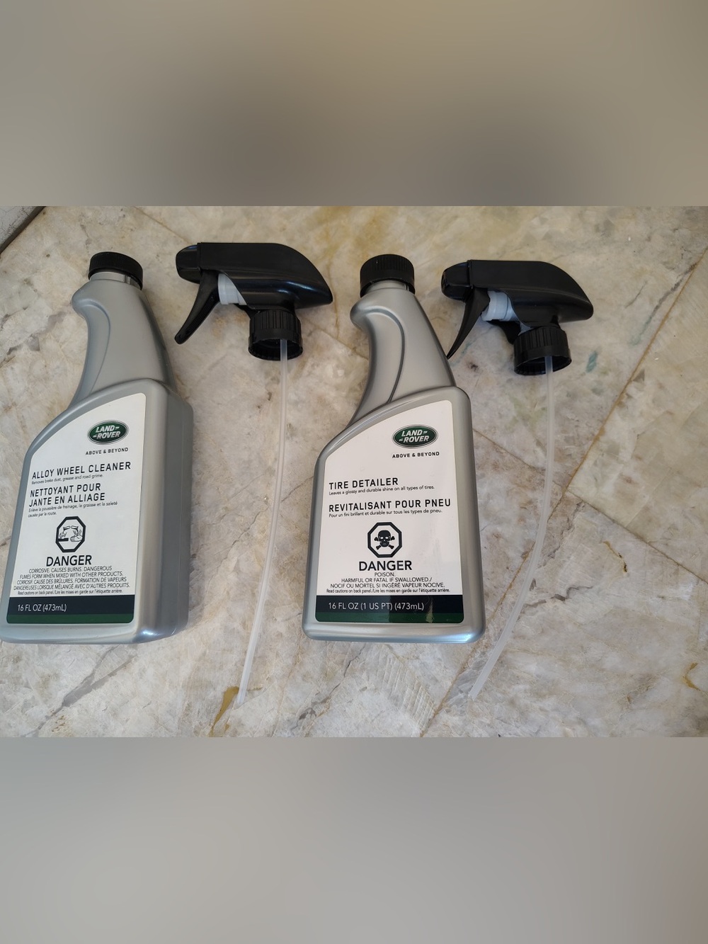 Brand New Land Rover Tire Detailer & Alloy Wheel Cleaner